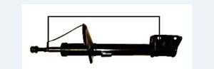 Amortiguador Trasero para Renault Duster Oroch (16/…)